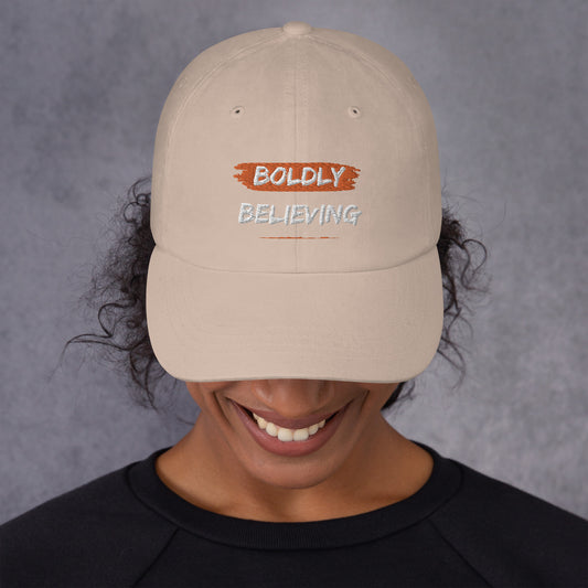 Dad hat - Boldly Believing