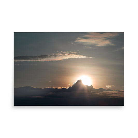 Thank You for Sunshine - Premium Luster Photo Paper Poster (in)