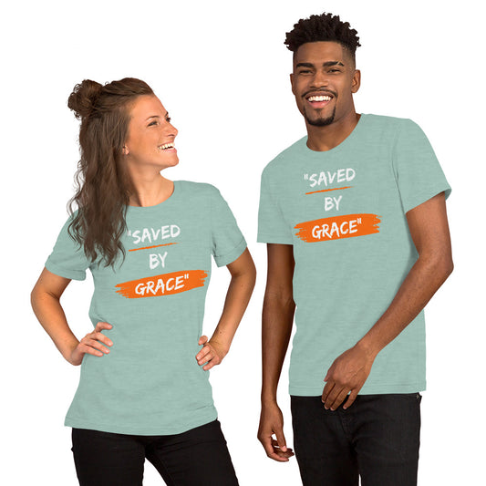 Unisex t-shirt - Saved by Grace