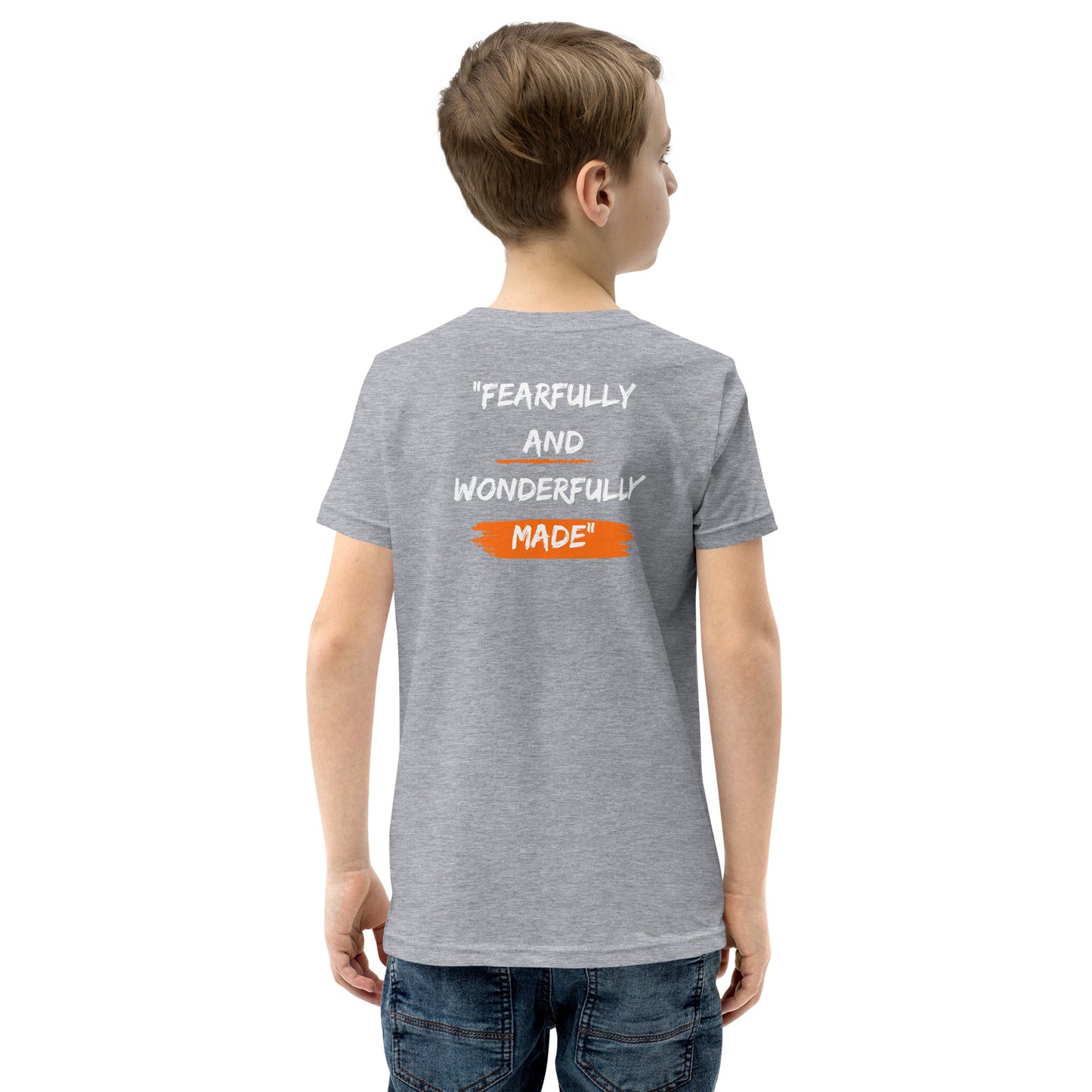 Youth Short Sleeve T-Shirt - Fearfully and Wonderfully Made