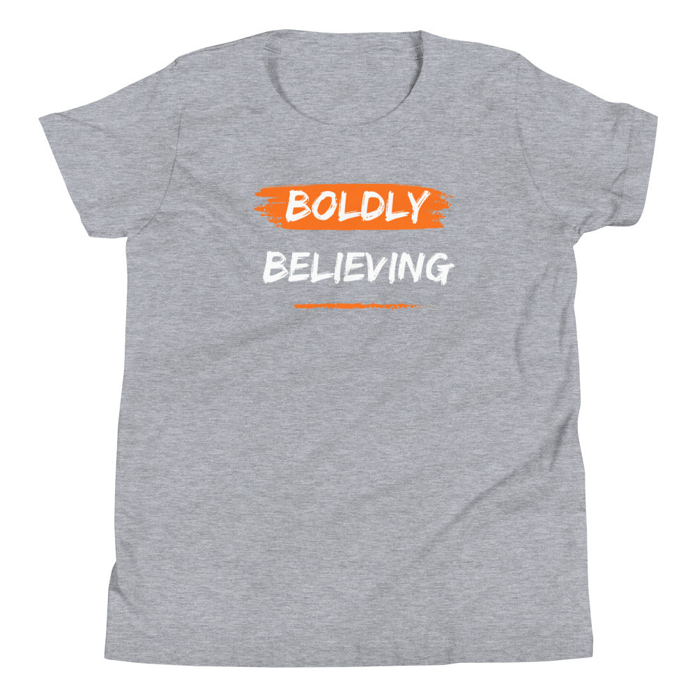 Youth Short Sleeve T-Shirt - Boldly Believing