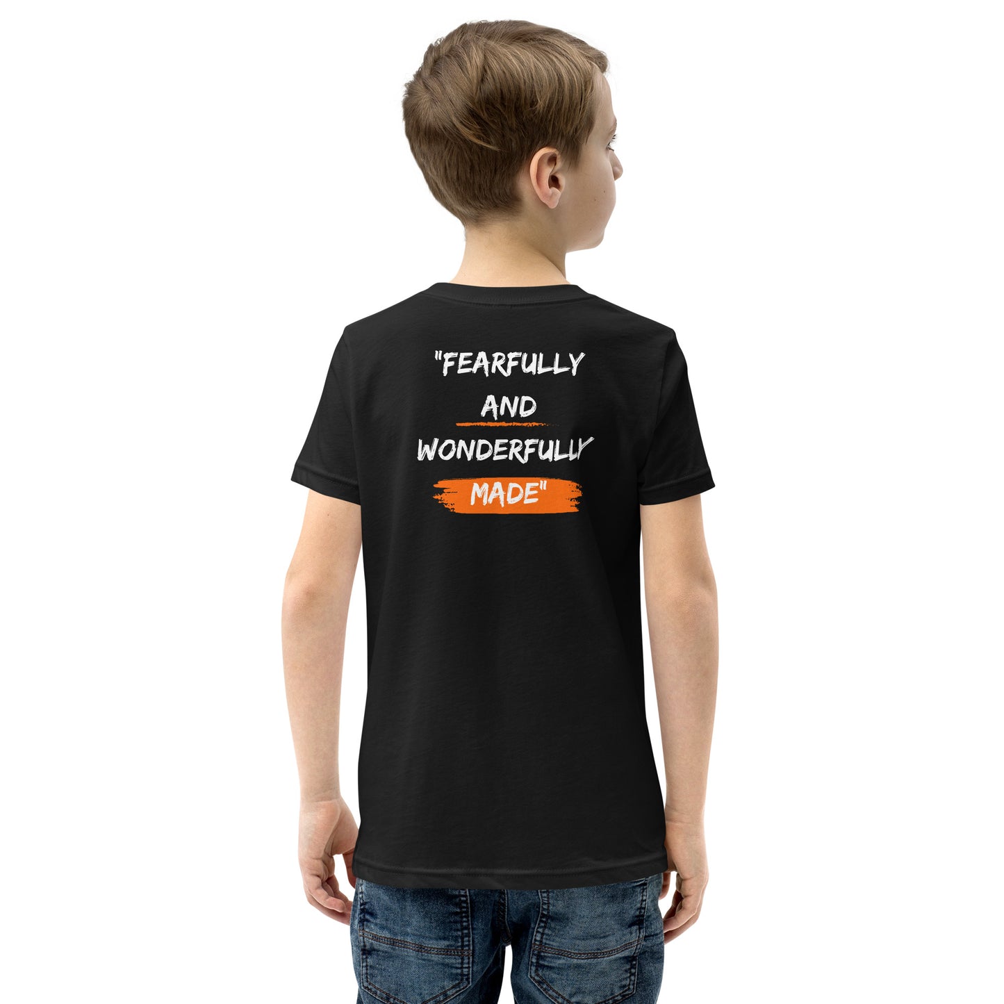 Youth Short Sleeve T-Shirt - Fearfully and Wonderfully Made