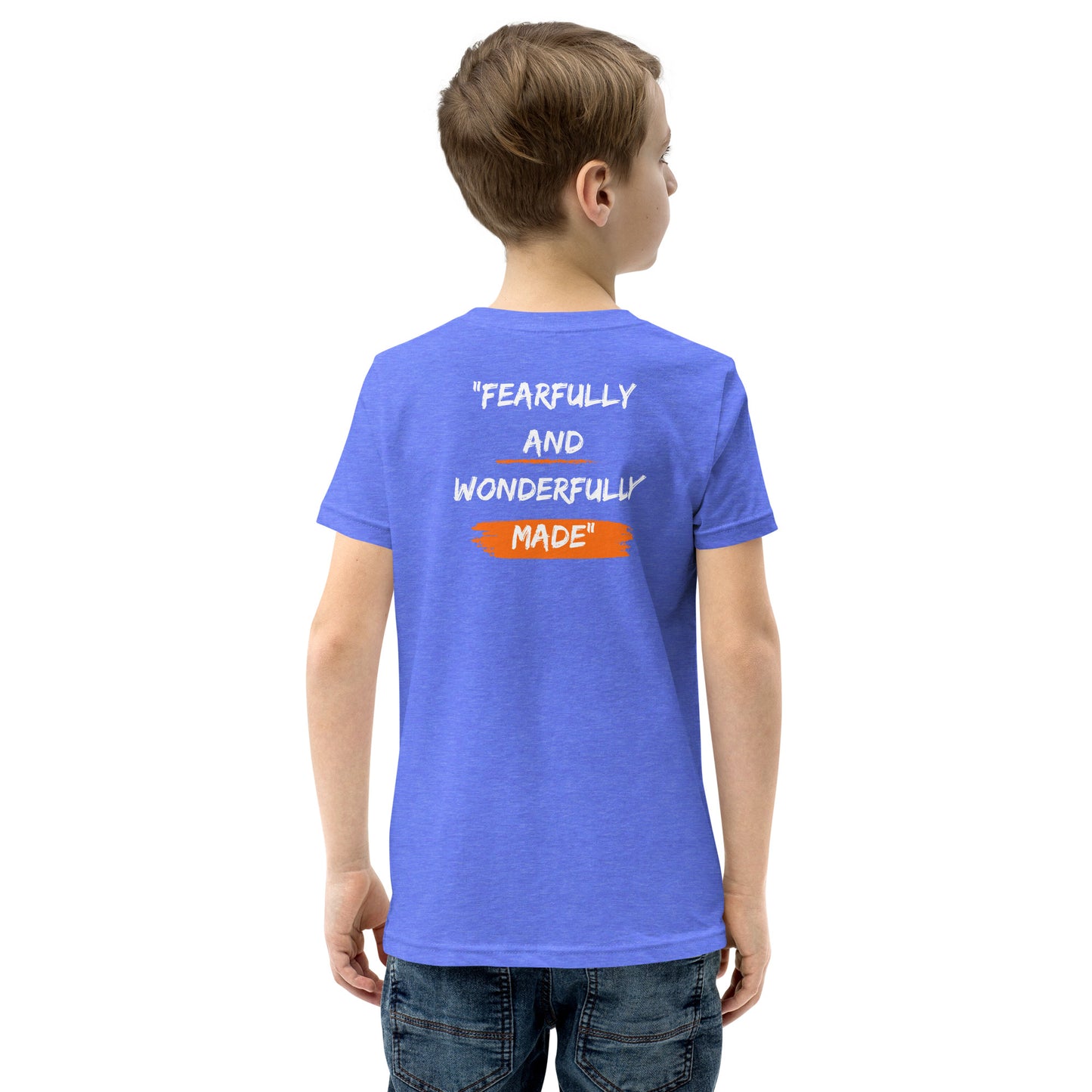 Youth Short Sleeve T-Shirt - Fearfully and Wonderfully Made