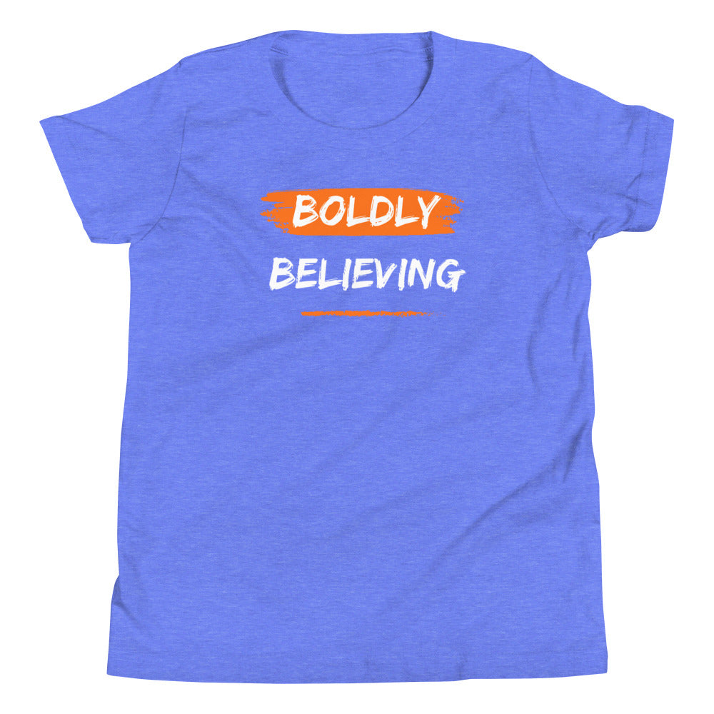 Youth Short Sleeve T-Shirt - Boldly Believing