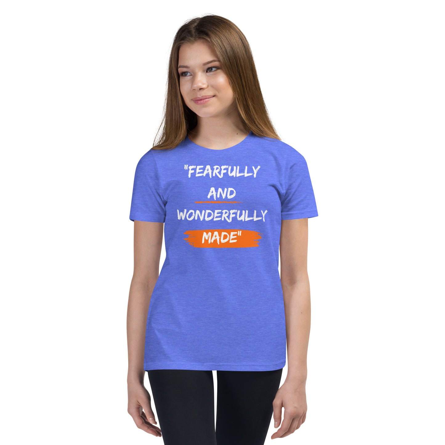 Youth Short Sleeve T-Shirt - Fearfully and Wonderfully Made