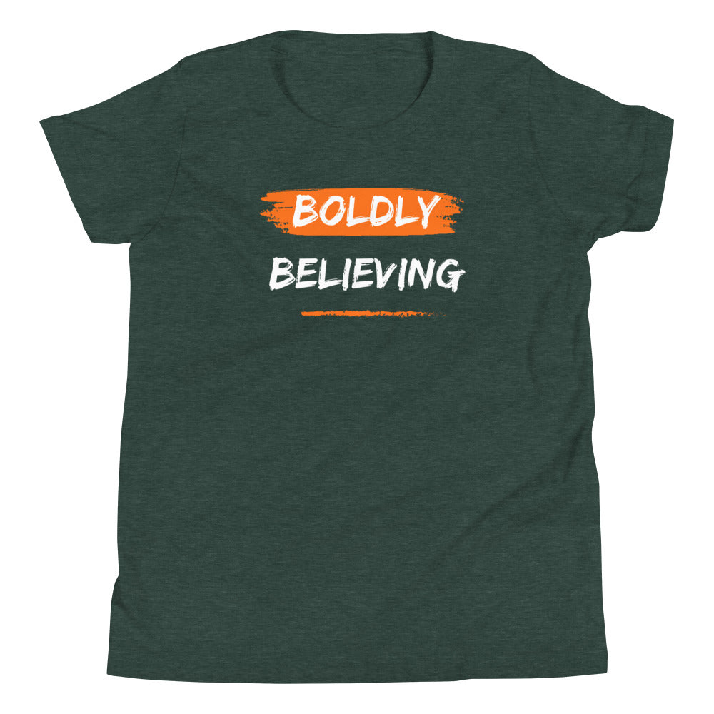 Youth Short Sleeve T-Shirt - Boldly Believing