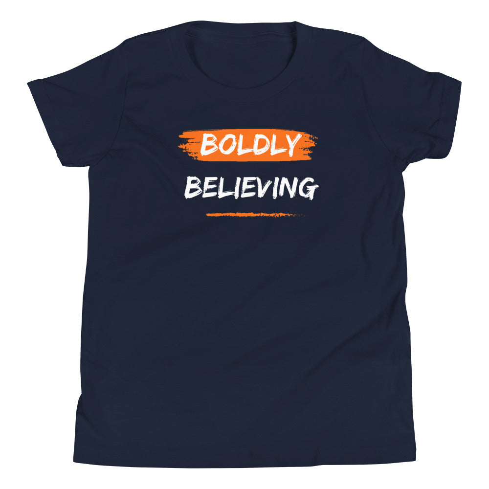 Youth Short Sleeve T-Shirt - Boldly Believing