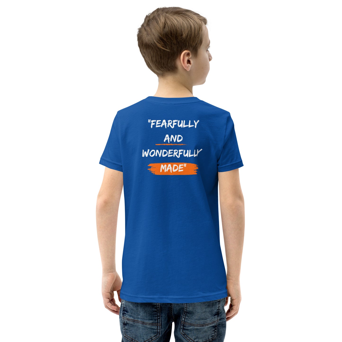 Youth Short Sleeve T-Shirt - Fearfully and Wonderfully Made